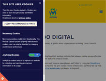 Tablet Screenshot of digital-nomads.com